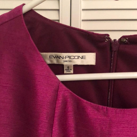 Plum workwear dress - Picture 3 of 4